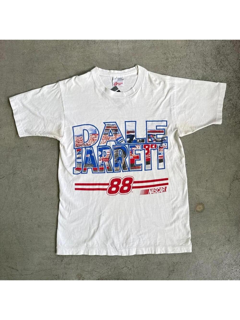 Vintage 90s Dale Jarrett Nascar Racing No Limit Double Sided Graphic T-Shirt